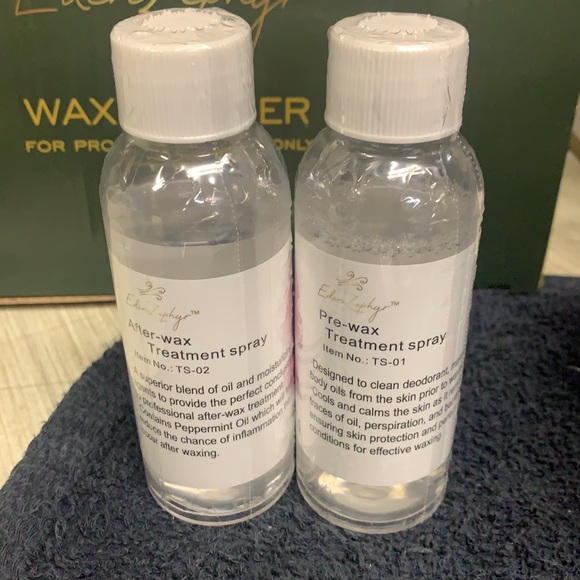 NIB Eden Zephyr Hard Wax Warmer Total Waxing Kit Black - Picture 8 of 12